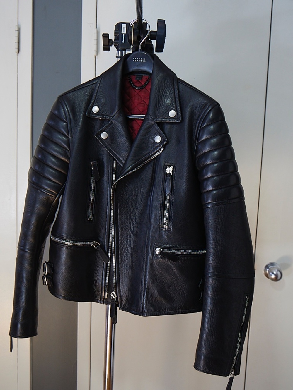 Burberry Prorsum Leather Biker Jacket - Picture 3 of 11